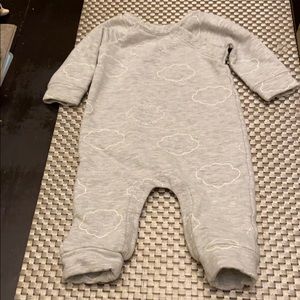 Nordstrom Cloud Print Footless Sleeper